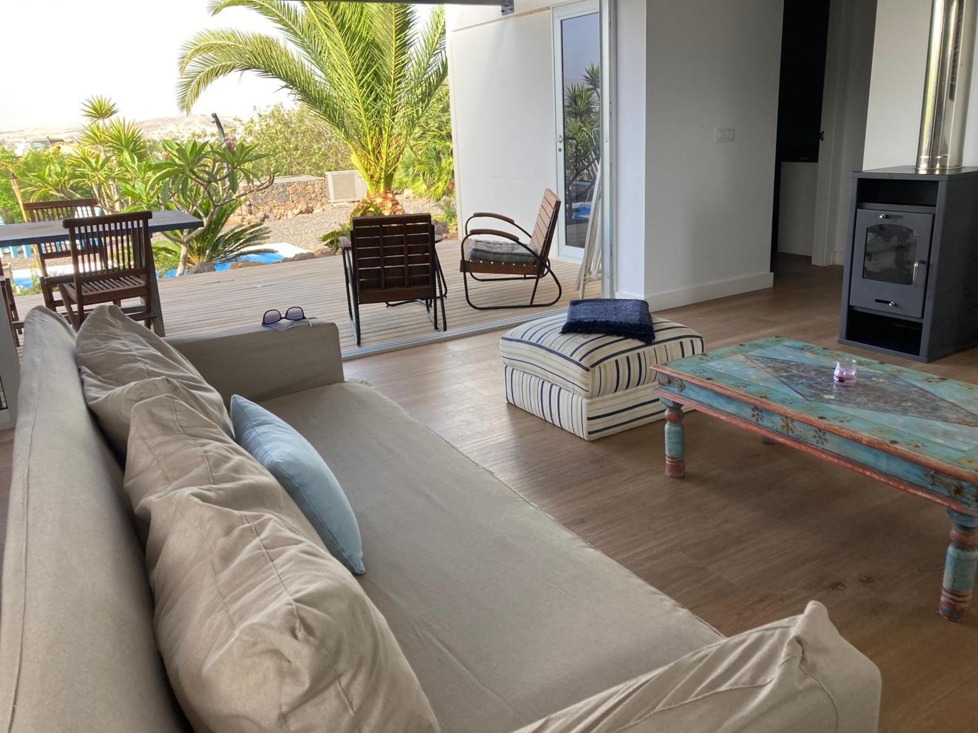 Majanicho Rock - Villa With Heated Pool Лахарес Екстериор снимка