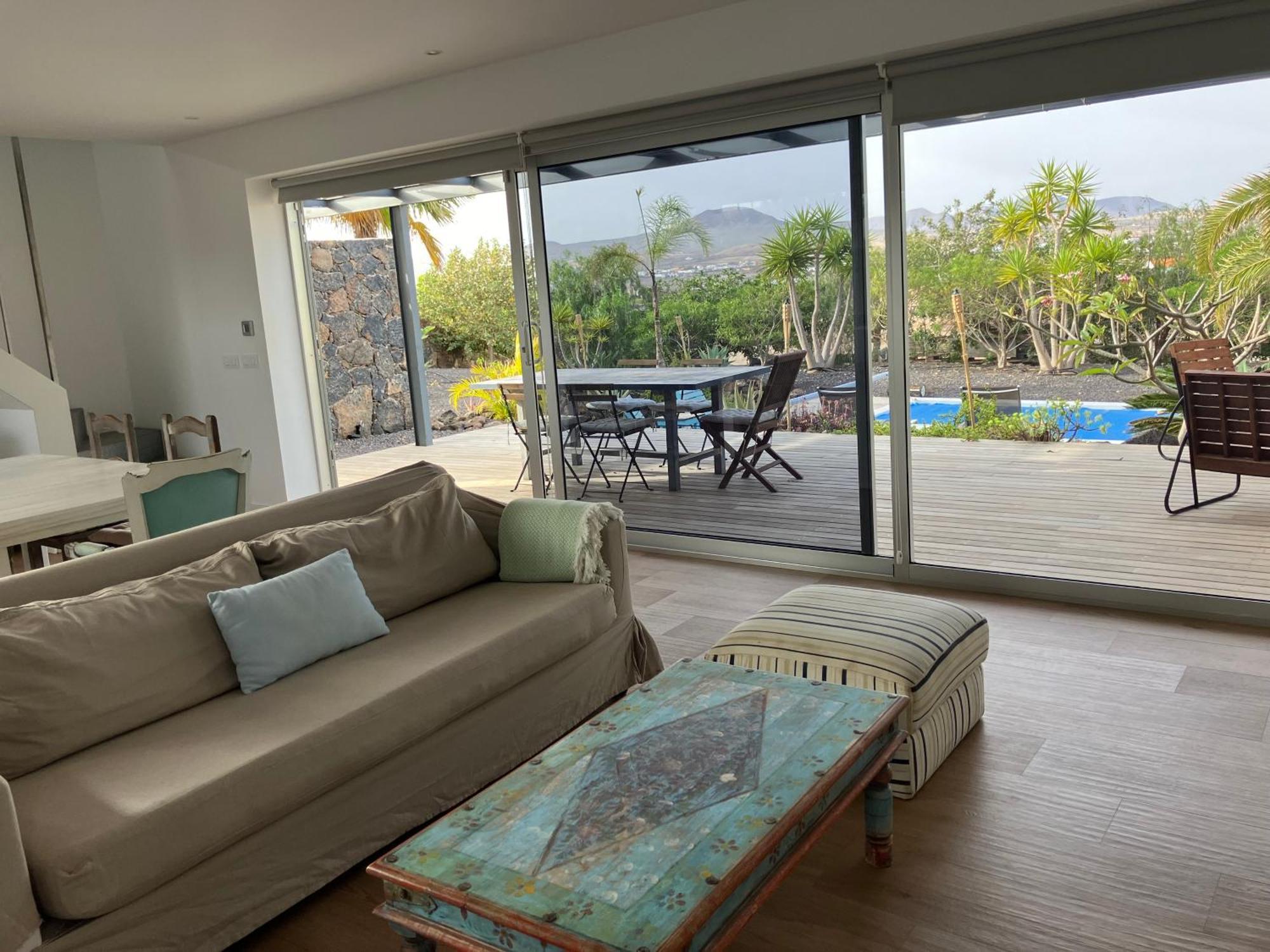 Majanicho Rock - Villa With Heated Pool Лахарес Екстериор снимка