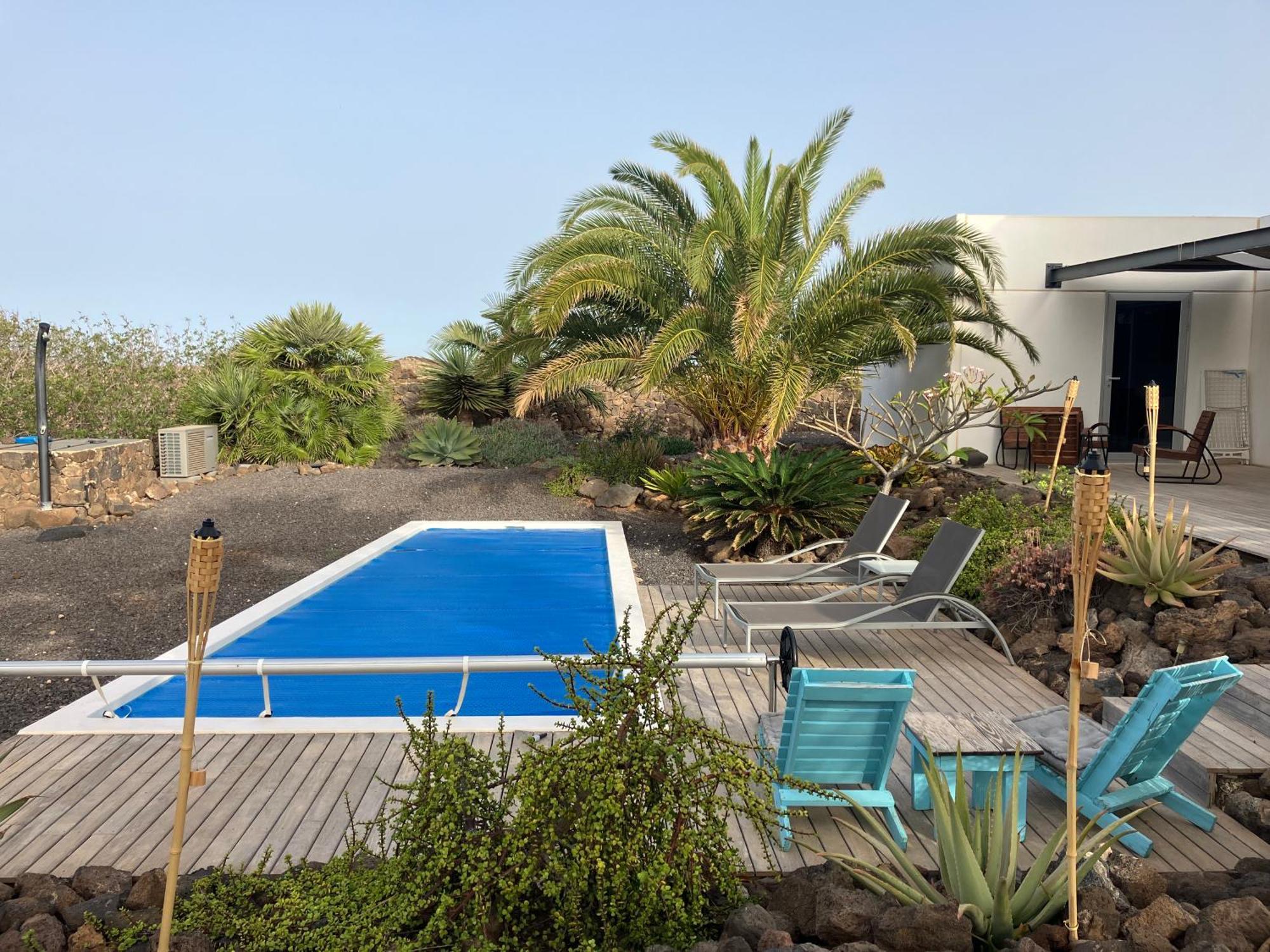 Majanicho Rock - Villa With Heated Pool Лахарес Екстериор снимка