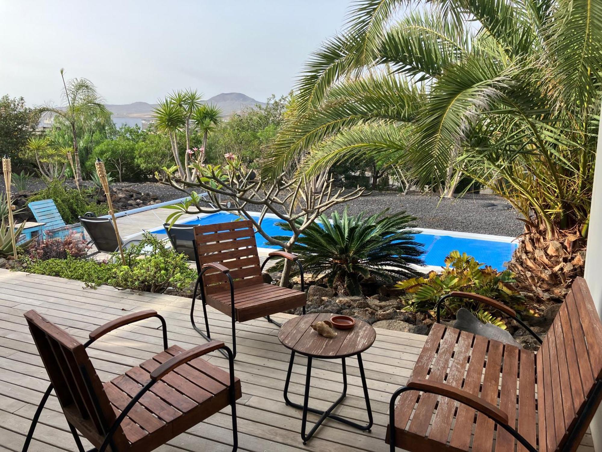 Majanicho Rock - Villa With Heated Pool Лахарес Екстериор снимка