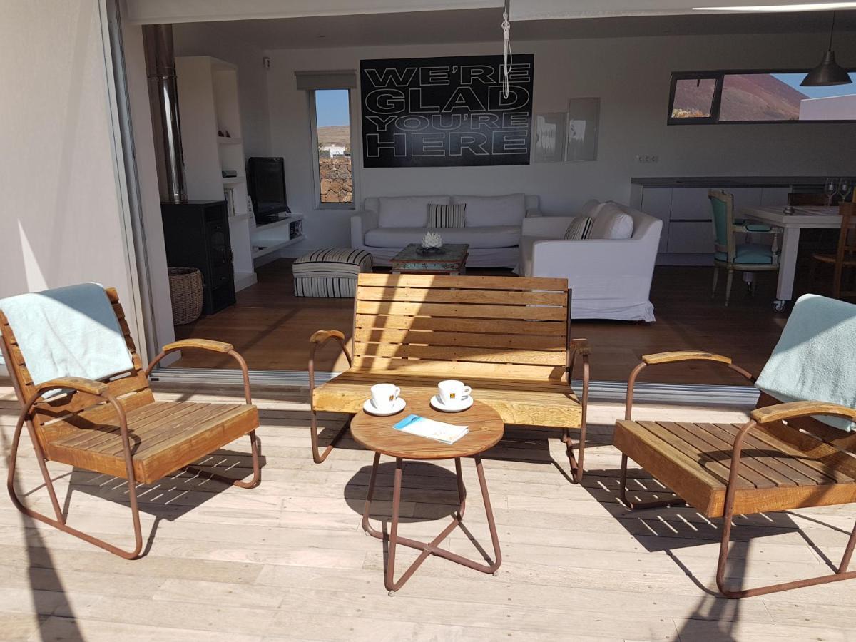 Majanicho Rock - Villa With Heated Pool Лахарес Екстериор снимка